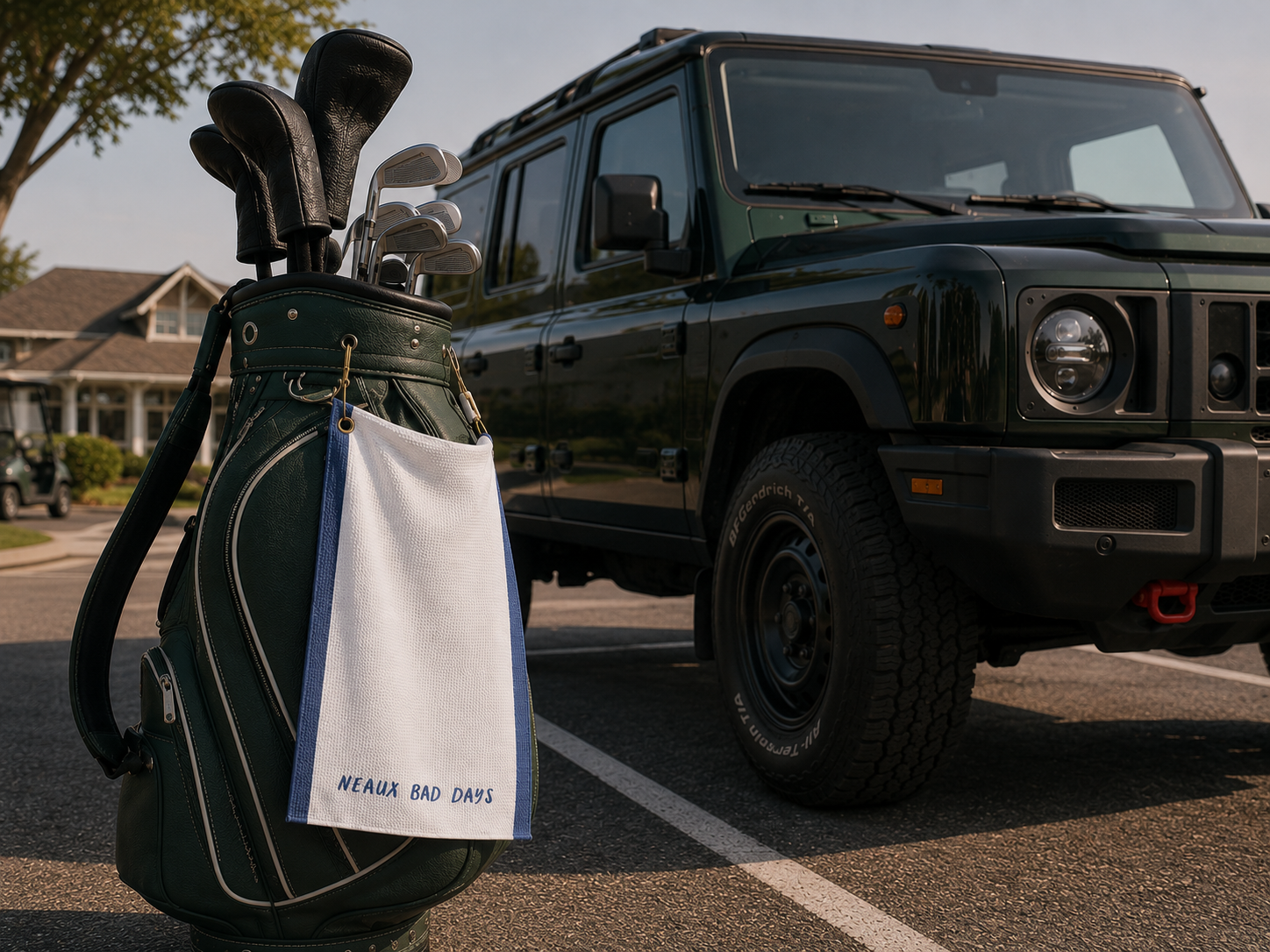 Neaux Bad Days Golf Towel